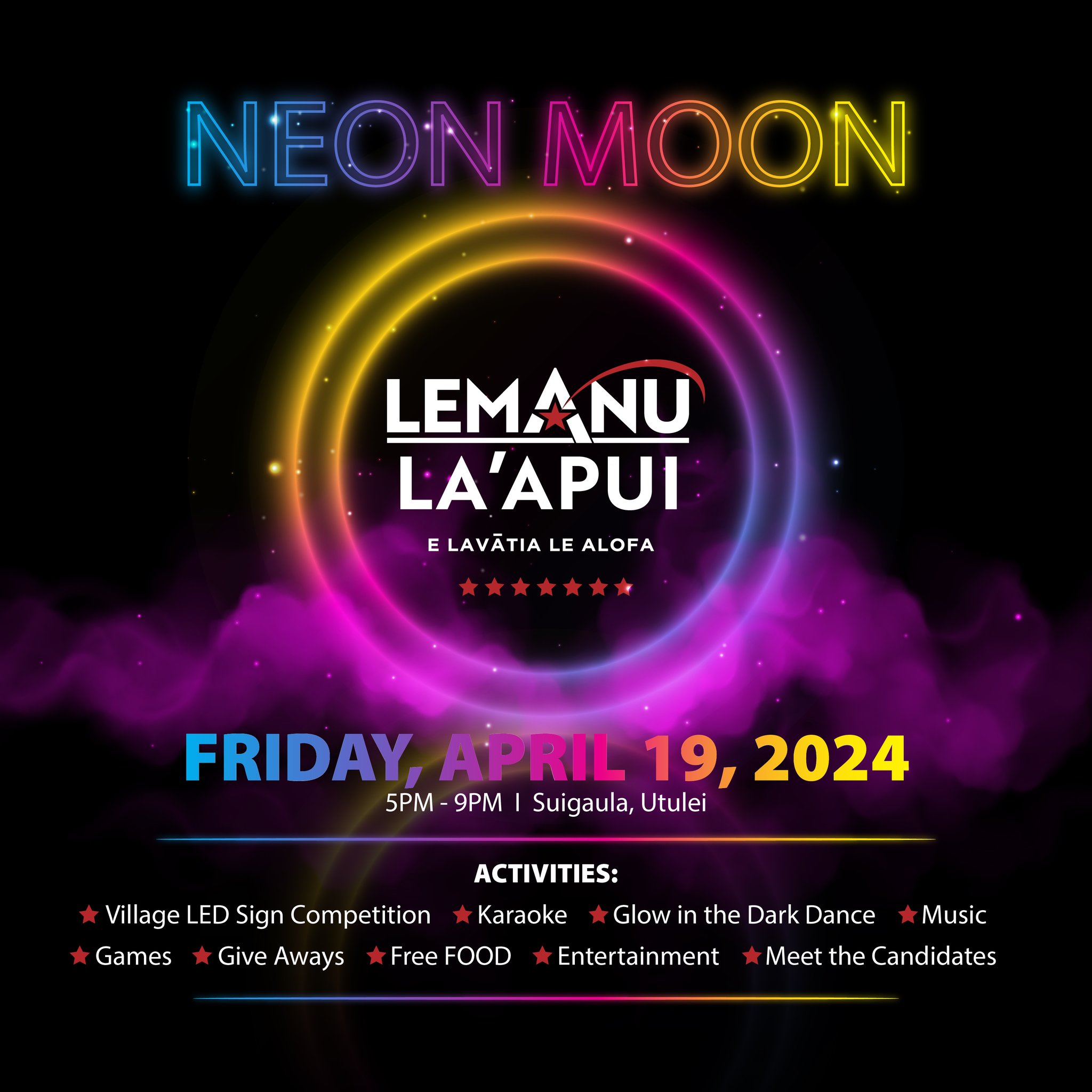 Neon Moon Youth Night