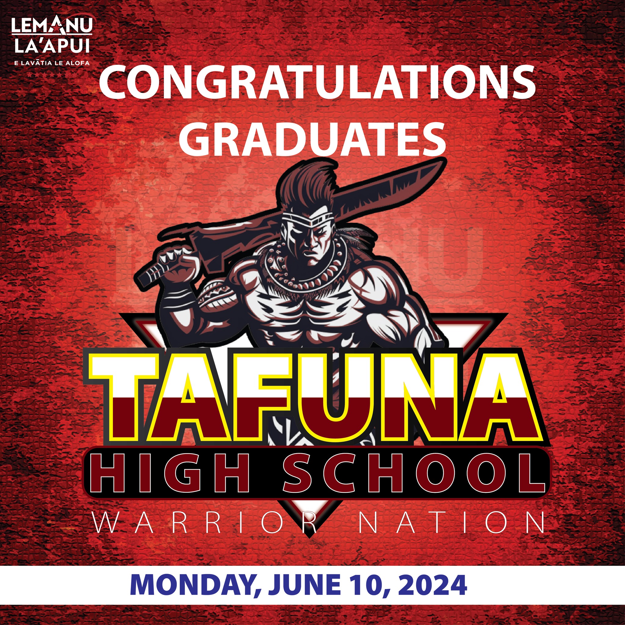 Tafuna High School Graduation