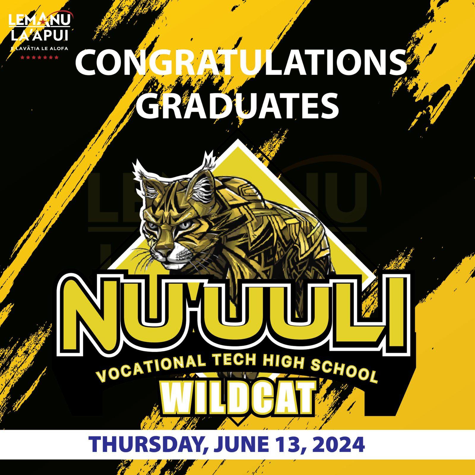 Nu'uuli Vocational Tech High School Graduation