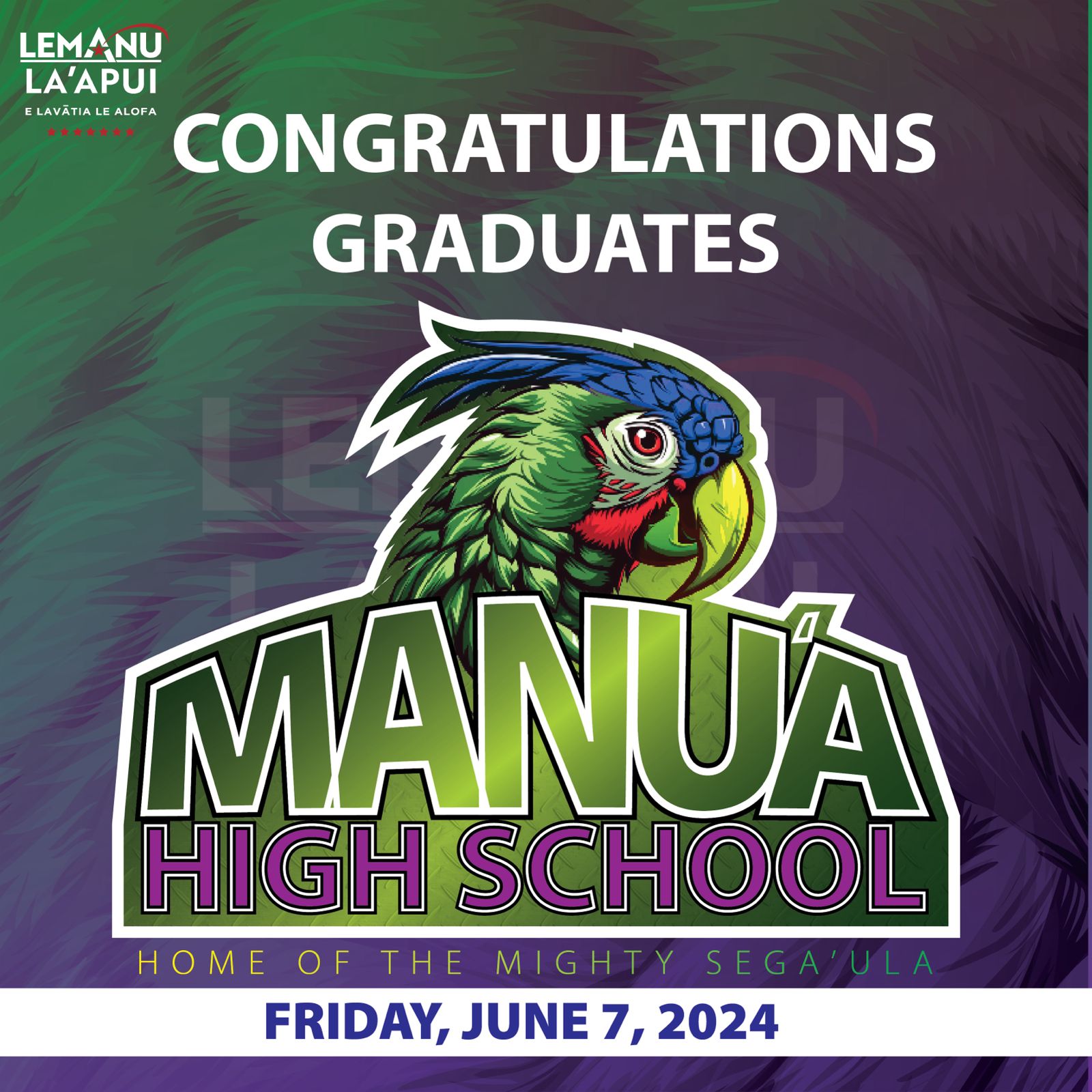 Manua High School Graduation