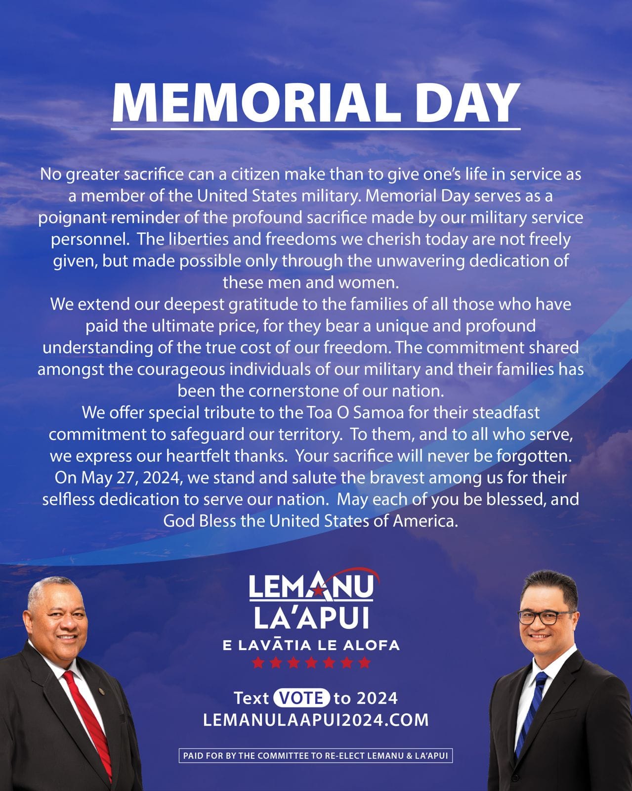 Memorial Day