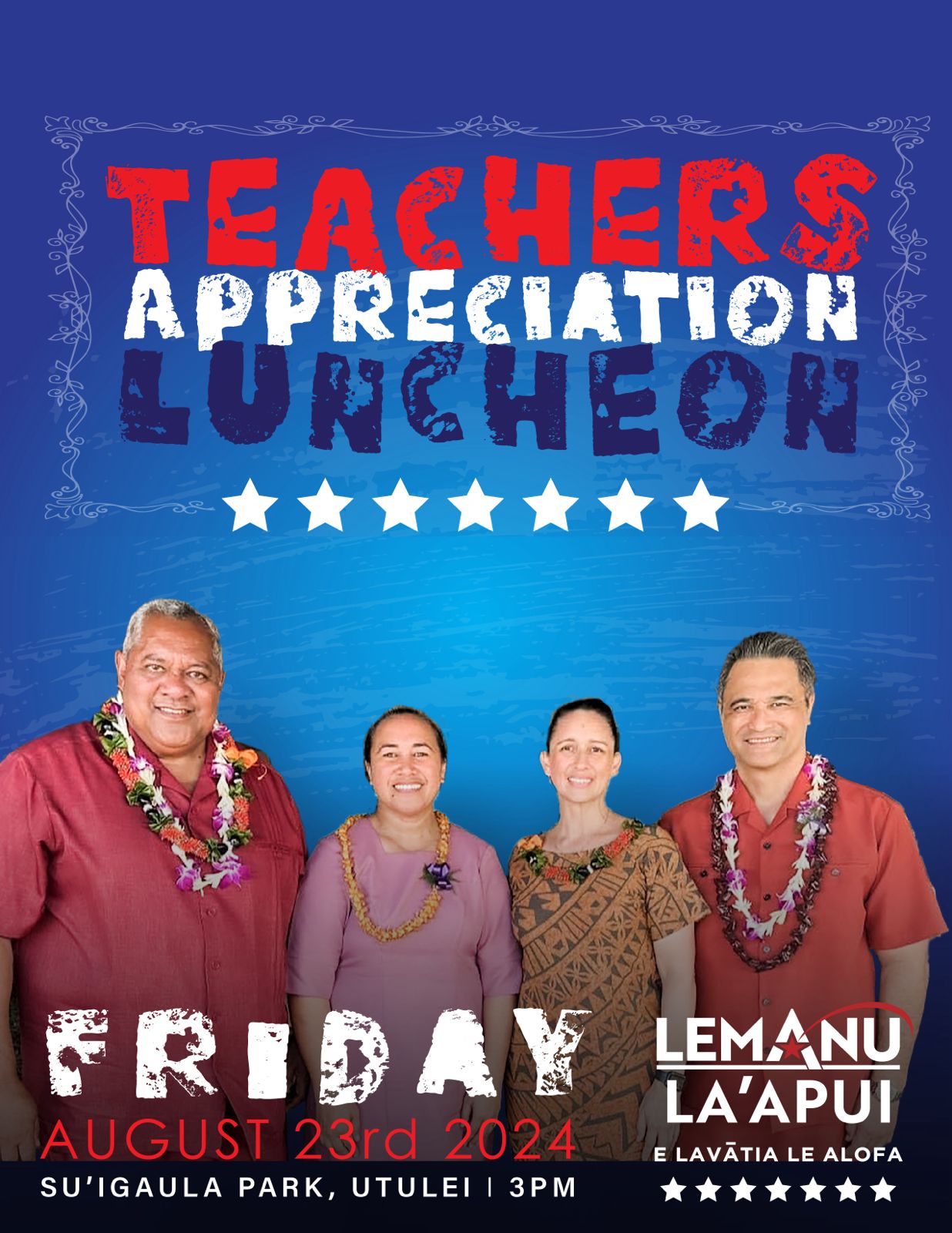 Teachers Appreciation Luncheon