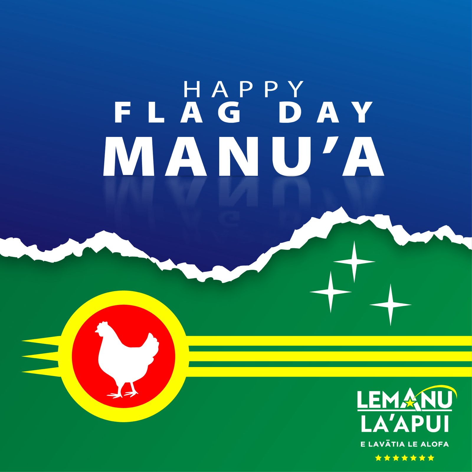 Happy Flag Day Manu'a