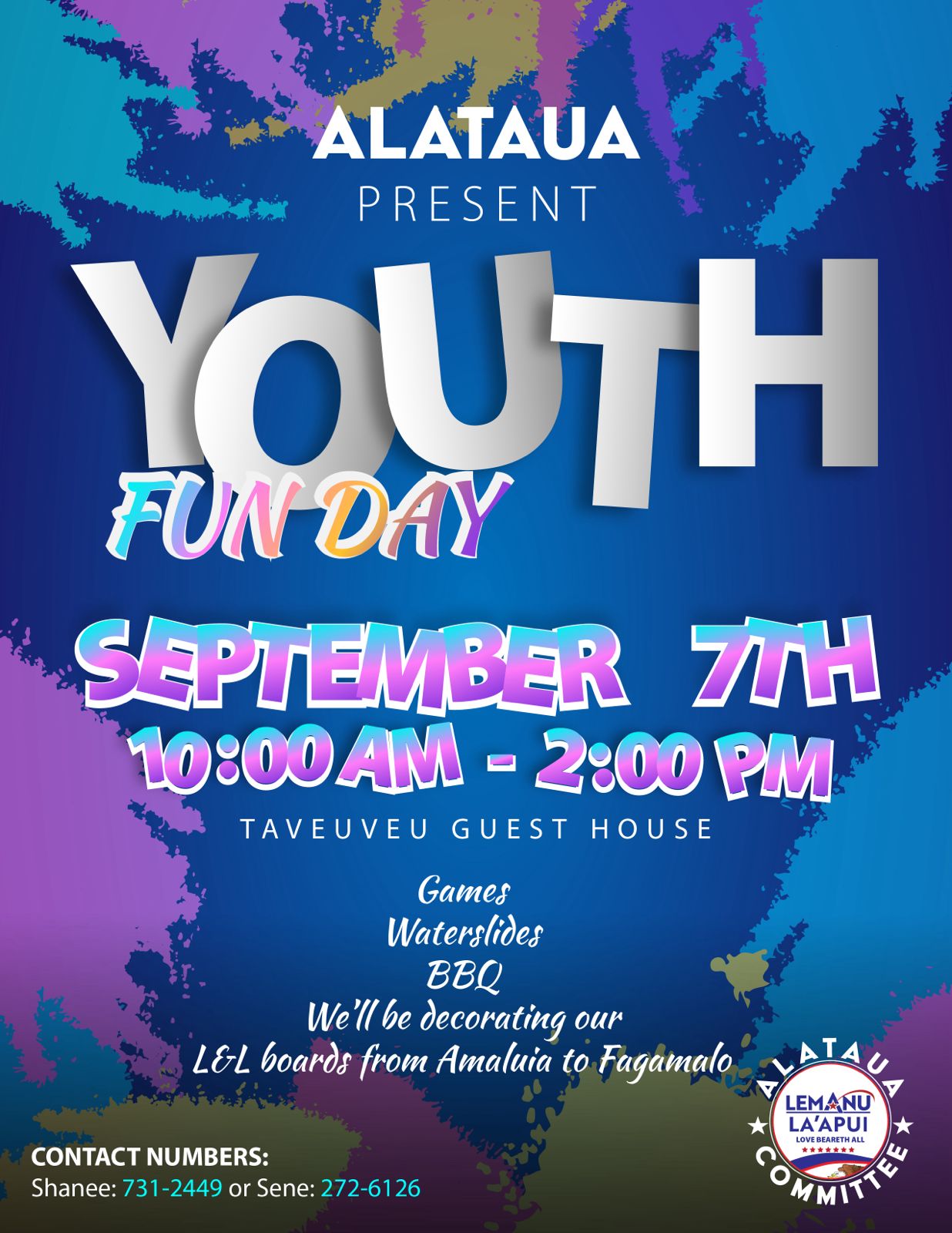 Alataua Youth Fun Day